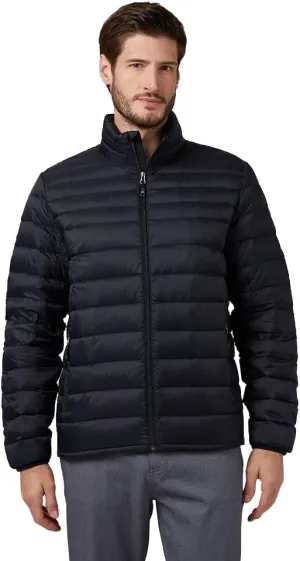 32 Degrees Heat Men's Ultra-Light Down Packable Jacket | Layering | Zippered Pockets | Water Repellent