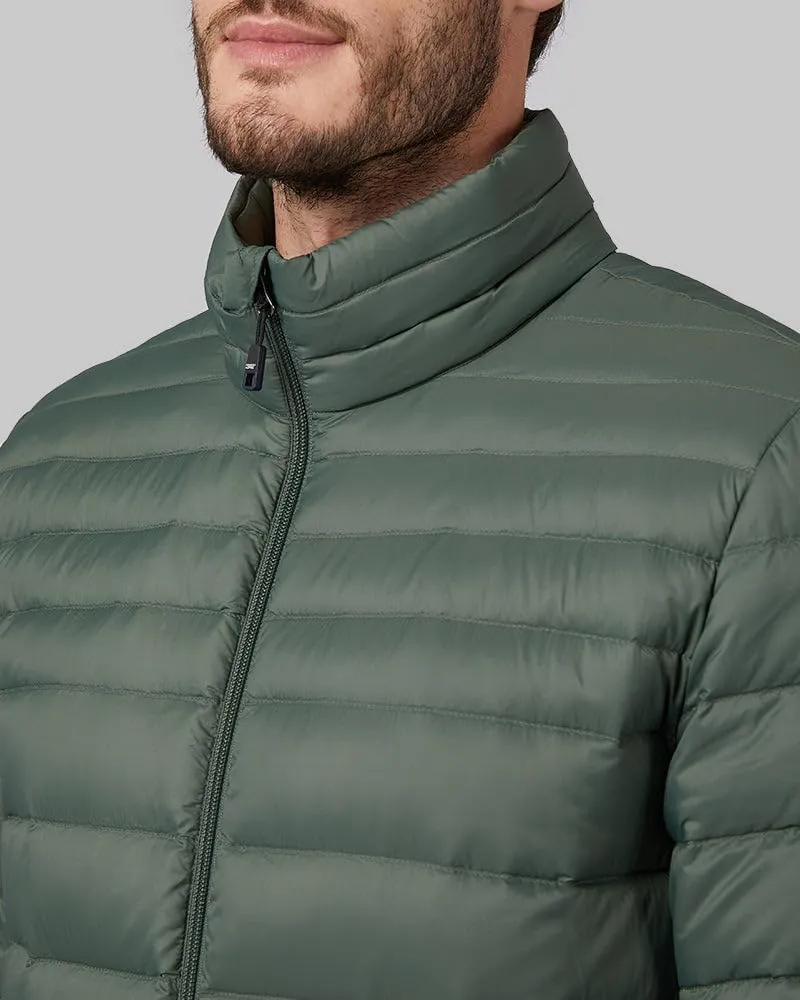 32 Degrees Men's Ultra-Light Down Packable Jacket | Layering | Zippered Pockets | Water Repellent