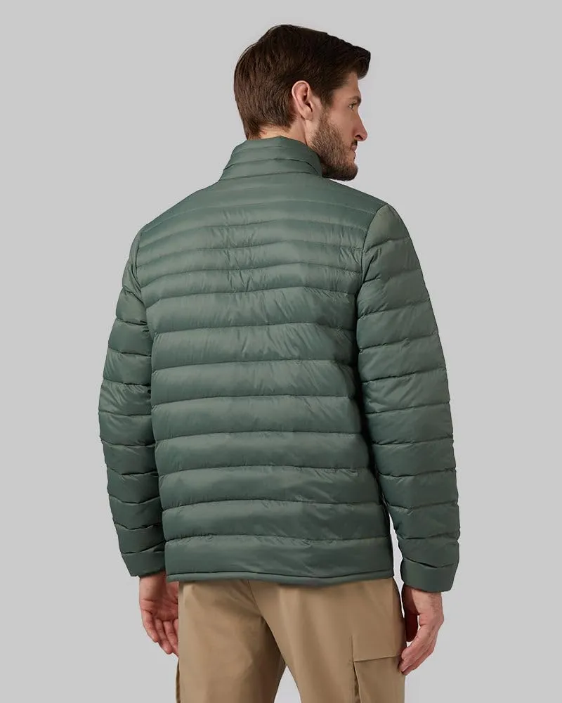 32 Degrees Men's Ultra-Light Down Packable Jacket | Layering | Zippered Pockets | Water Repellent