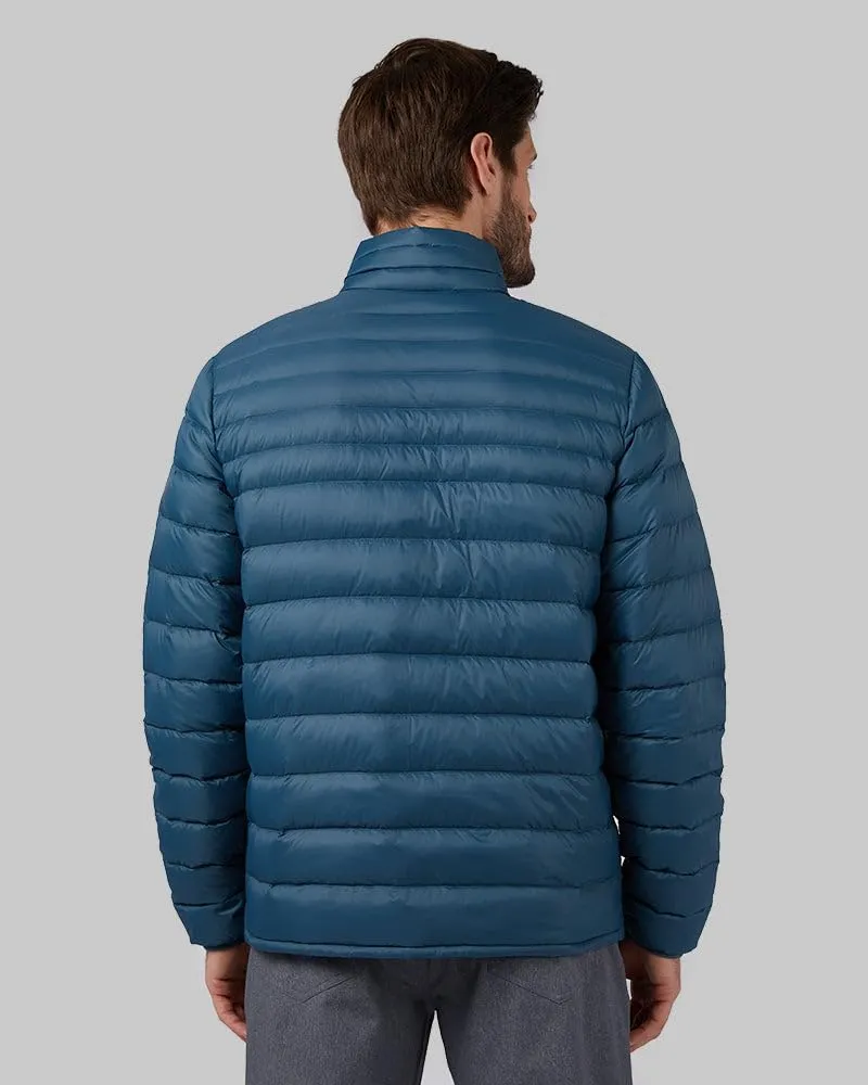 32 Degrees Men's Ultra-Light Down Packable Jacket | Layering | Zippered Pockets | Water Repellent