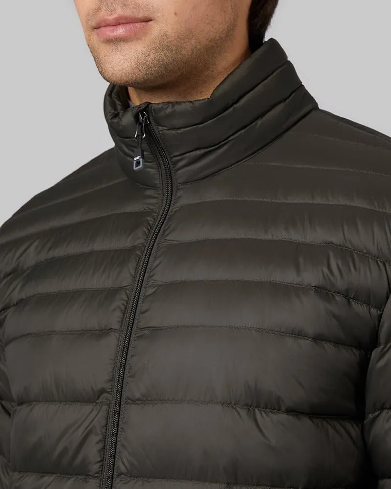 32 Degrees Men's Ultra-Light Down Packable Jacket | Layering | Zippered Pockets | Water Repellent