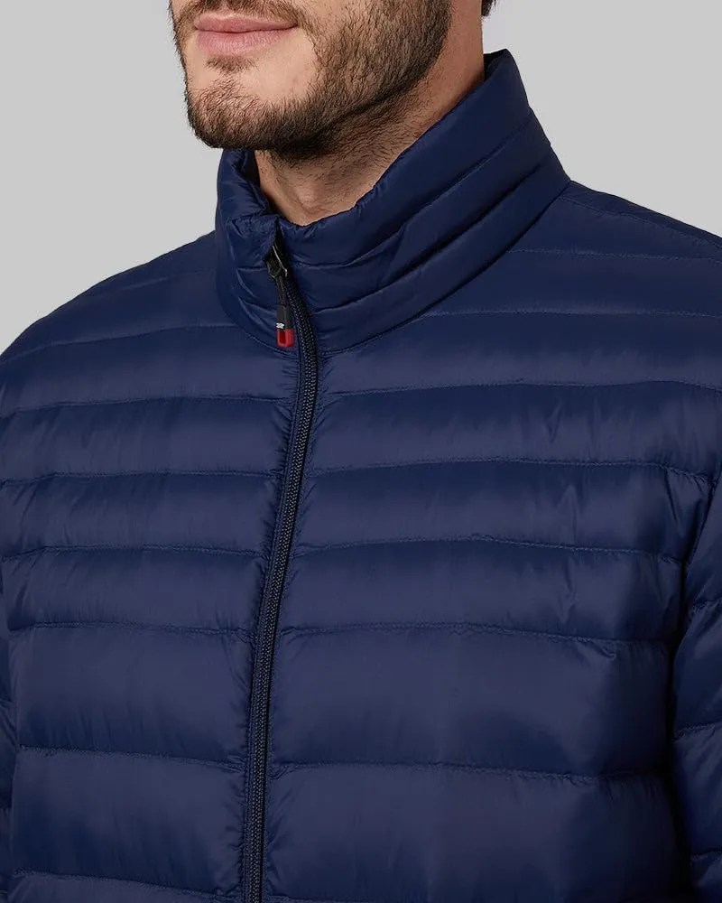32 Degrees Men's Ultra-Light Down Packable Jacket | Layering | Zippered Pockets | Water Repellent