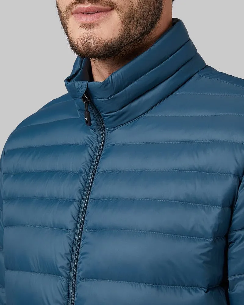 32 Degrees Men's Ultra-Light Down Packable Jacket | Layering | Zippered Pockets | Water Repellent