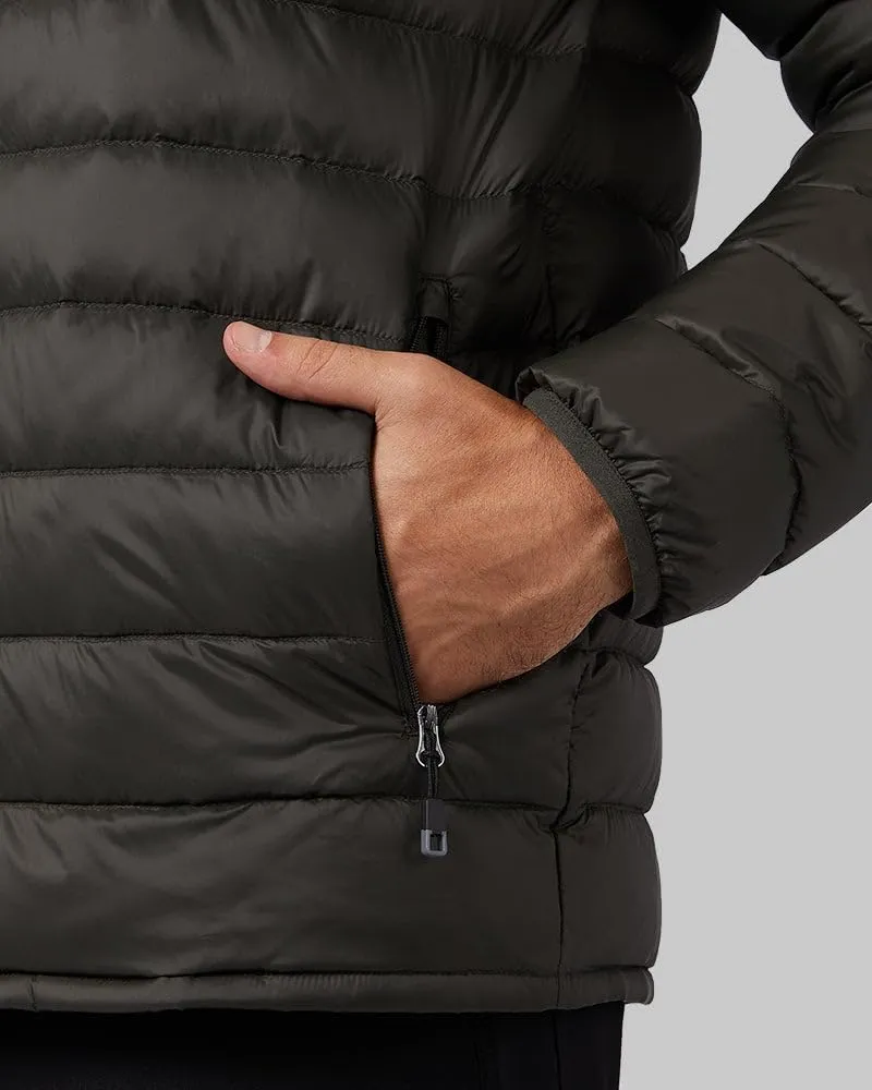 32 Degrees Men's Ultra-Light Down Packable Jacket | Layering | Zippered Pockets | Water Repellent
