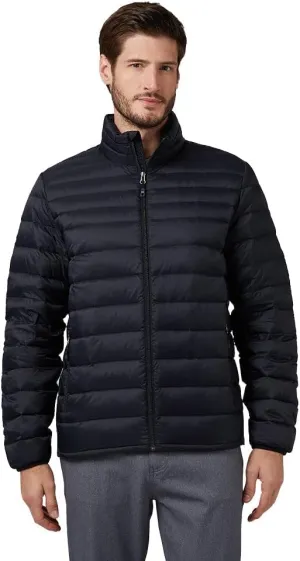 32 Degrees Men's Ultra-Light Down Packable Jacket | Layering | Zippered Pockets | Water Repellent