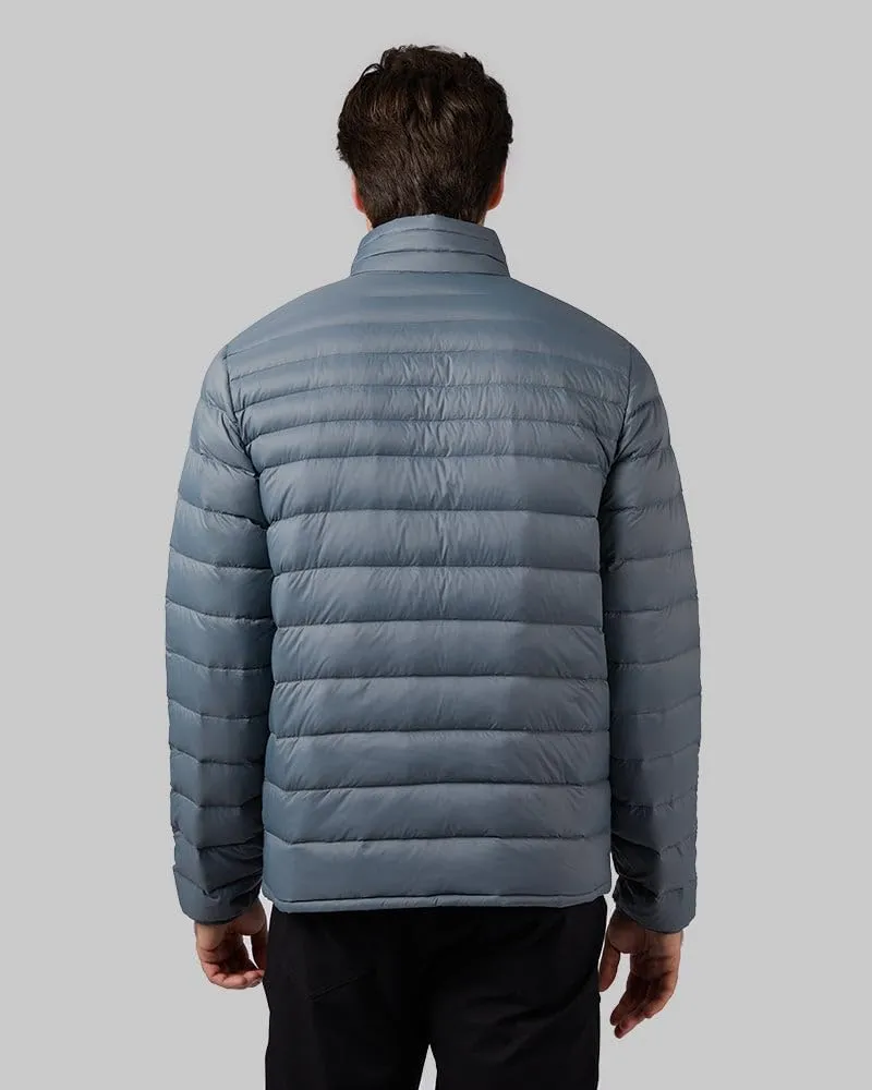 32 Degrees Men's Ultra-Light Down Packable Jacket | Layering | Zippered Pockets | Water Repellent