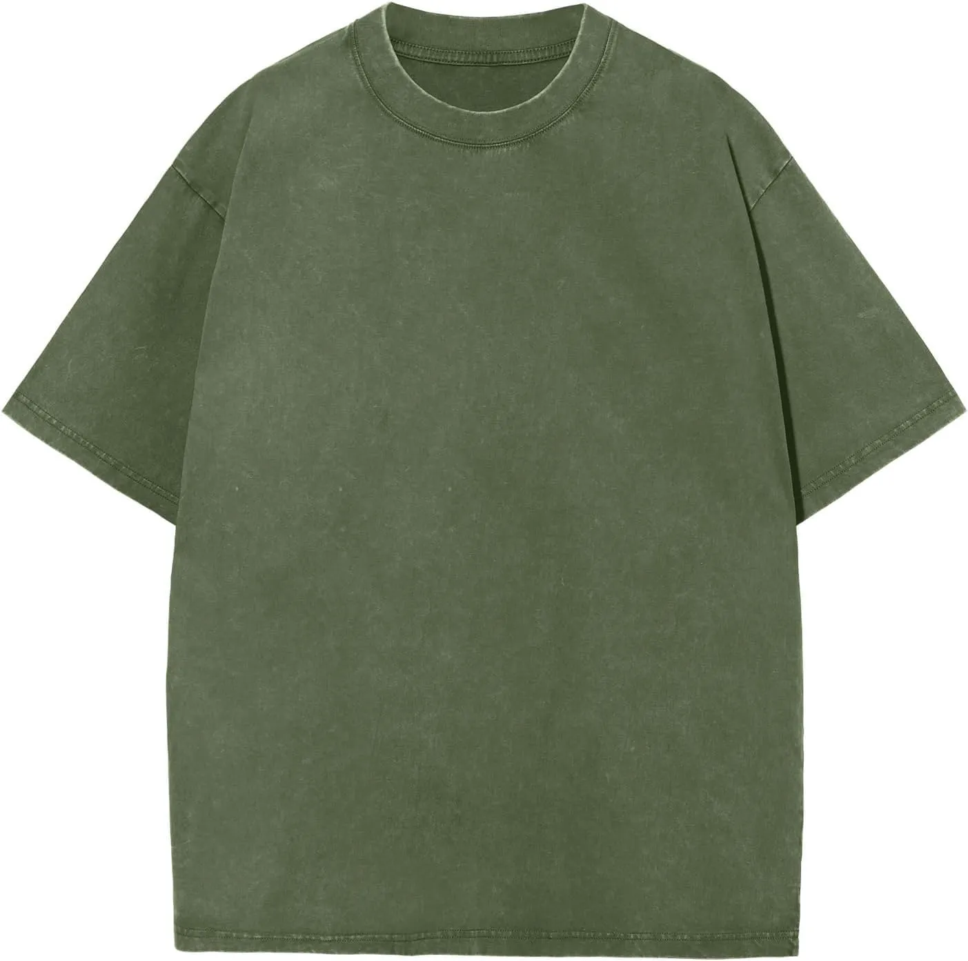 Acid Wash Tshirt Men,Men's Cotton T-Shirts,Streetwear Baggy Washed Unisex Tops,Acid Wash Casual Hip Hop Tops