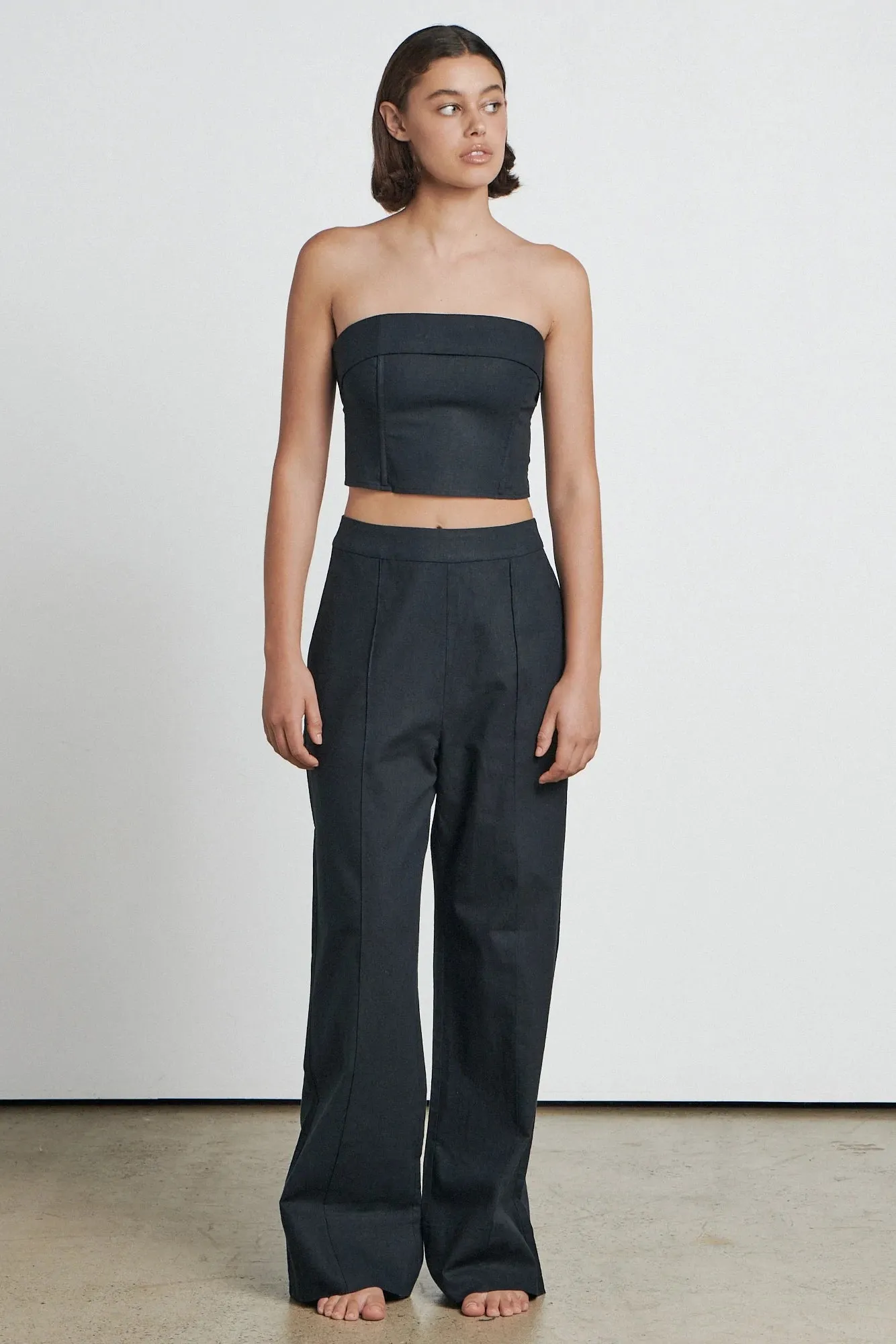 BARE THE TAILORED PANT - BLACK
