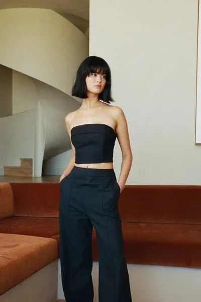 BARE THE TAILORED PANT - BLACK