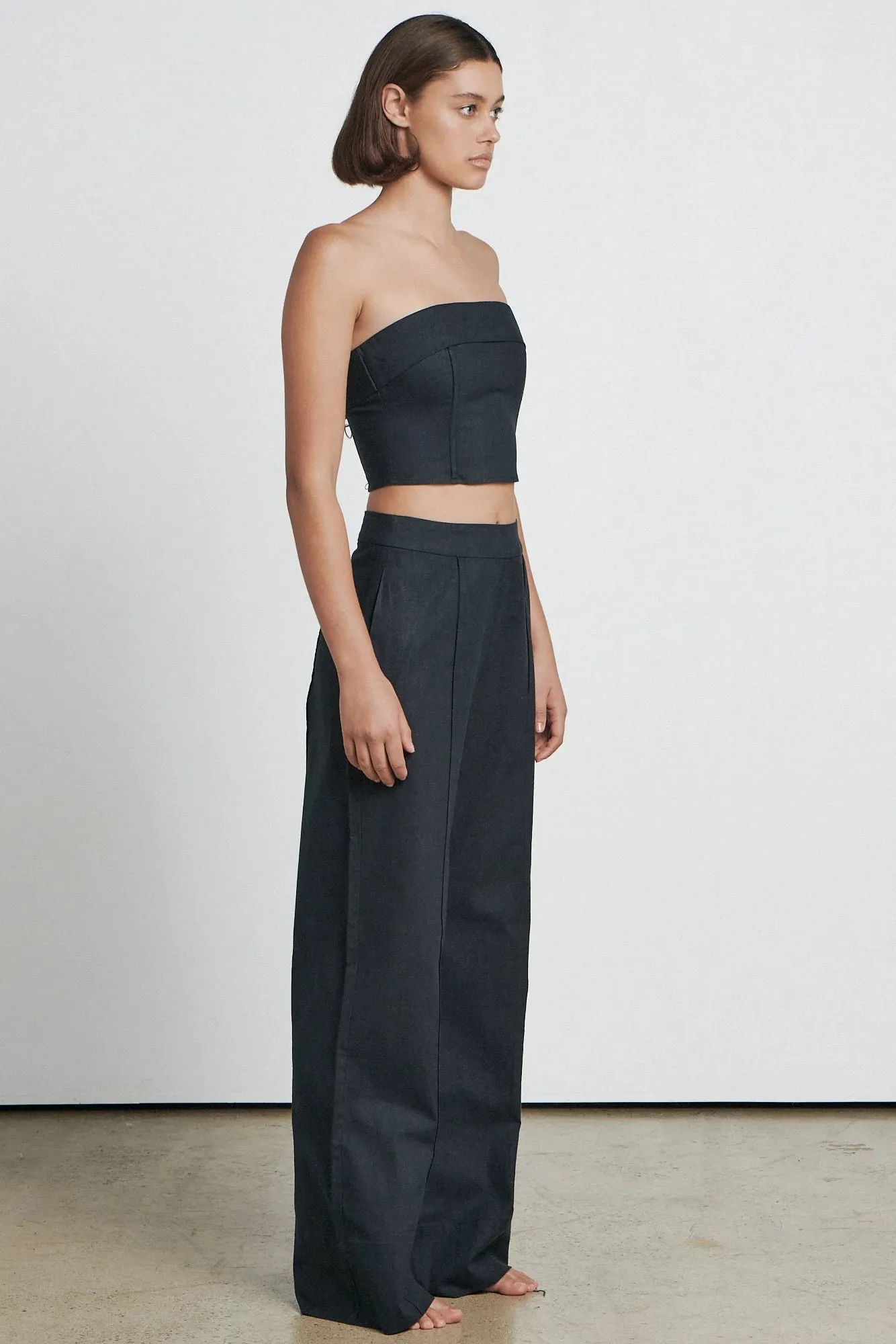 BARE THE TAILORED PANT - BLACK