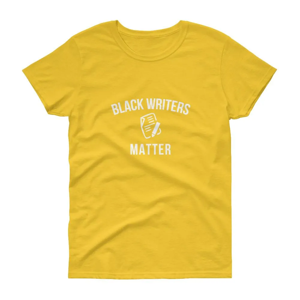 Black Writers Matter - Women's short sleeve t-shirt