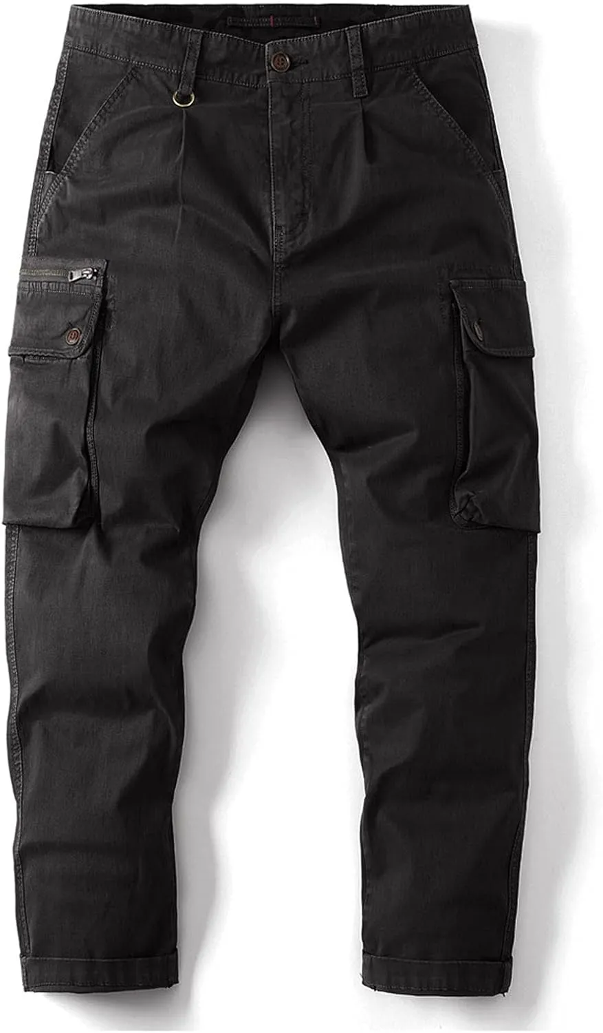 Cargo Pants for Men,Fashion Pants Slim Fit Straight-Leg Trousers Overalls Hiking Joggers with Pockets Mens Pants