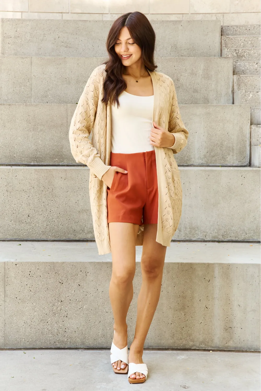 Carmella Cotton Sweater Cardigan