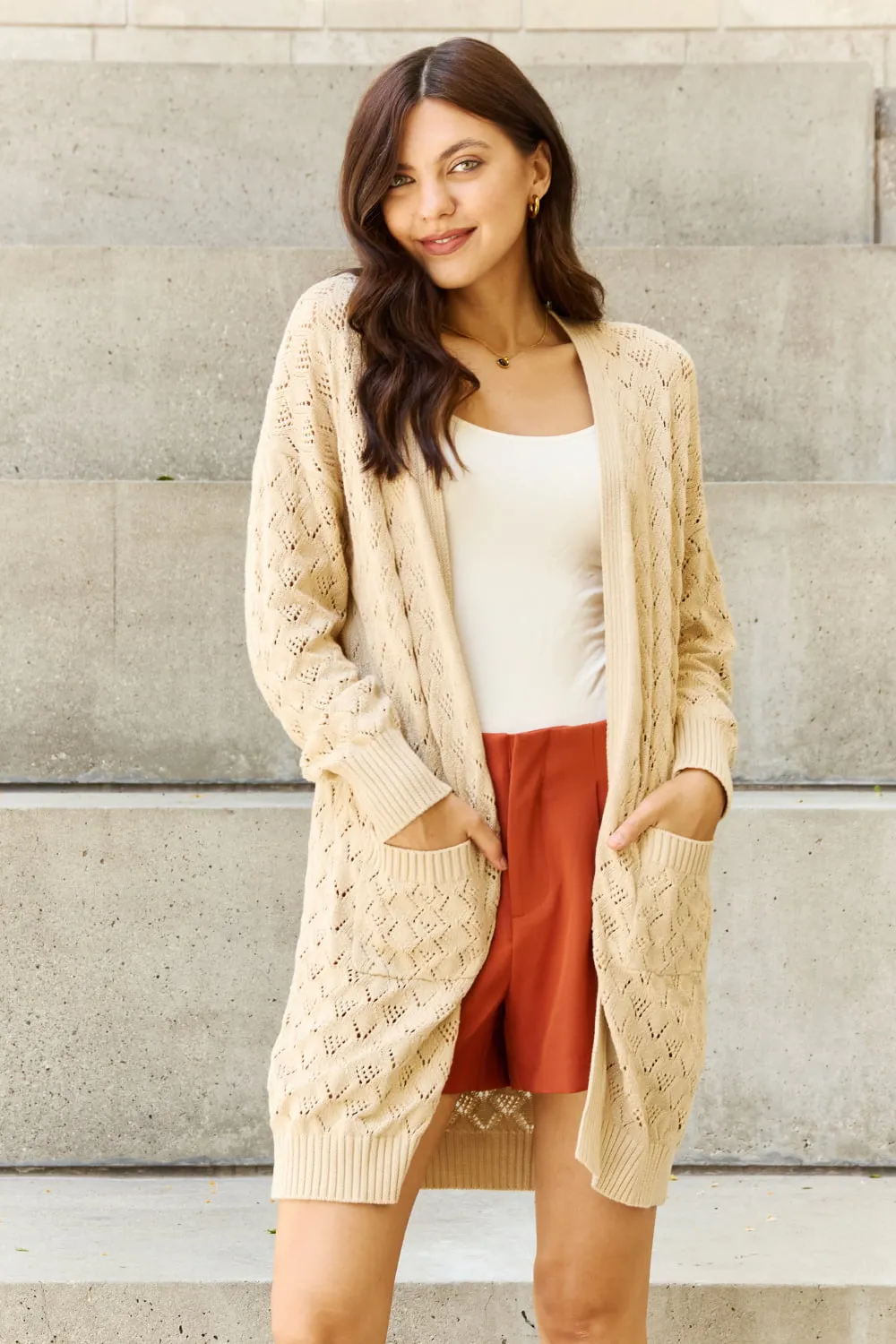 Carmella Cotton Sweater Cardigan