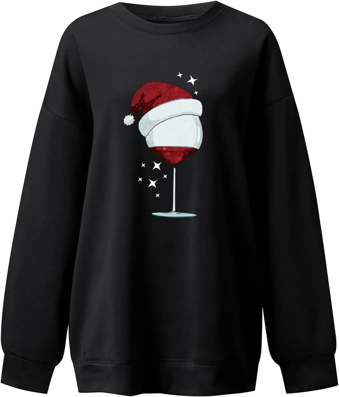 Christmas Outfits For Women Cute Christmas Tree Sweaters Oversized Crewneck Holiday Sweatshirts 2024 Fall Winter