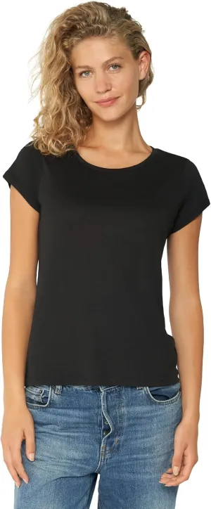 DANISH ENDURANCE Women's Cotton T-Shirt, Crew or V-Neck, Short Sleeve