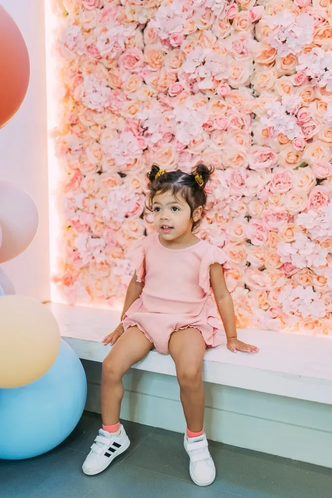 Dulce De Leche Ruffled Onesie