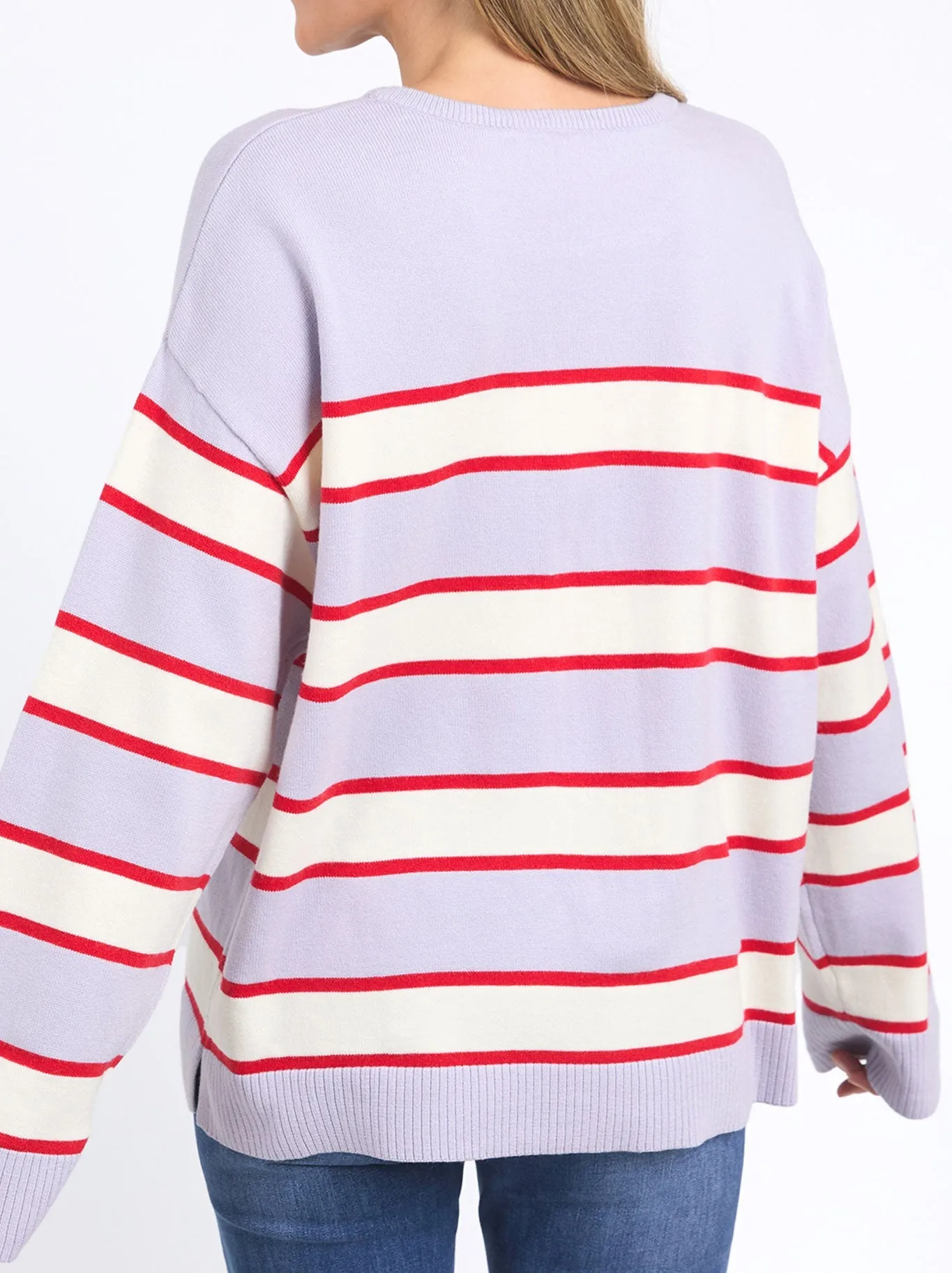 ELM JONI STRIPE KNIT