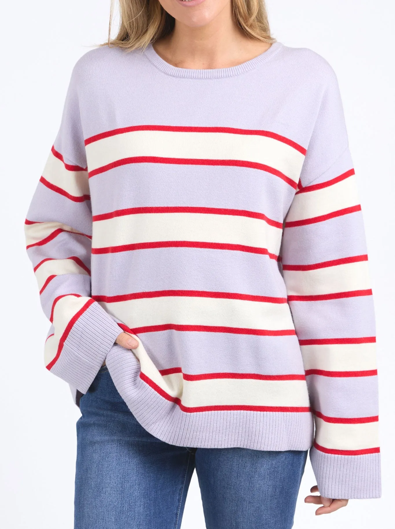 ELM JONI STRIPE KNIT