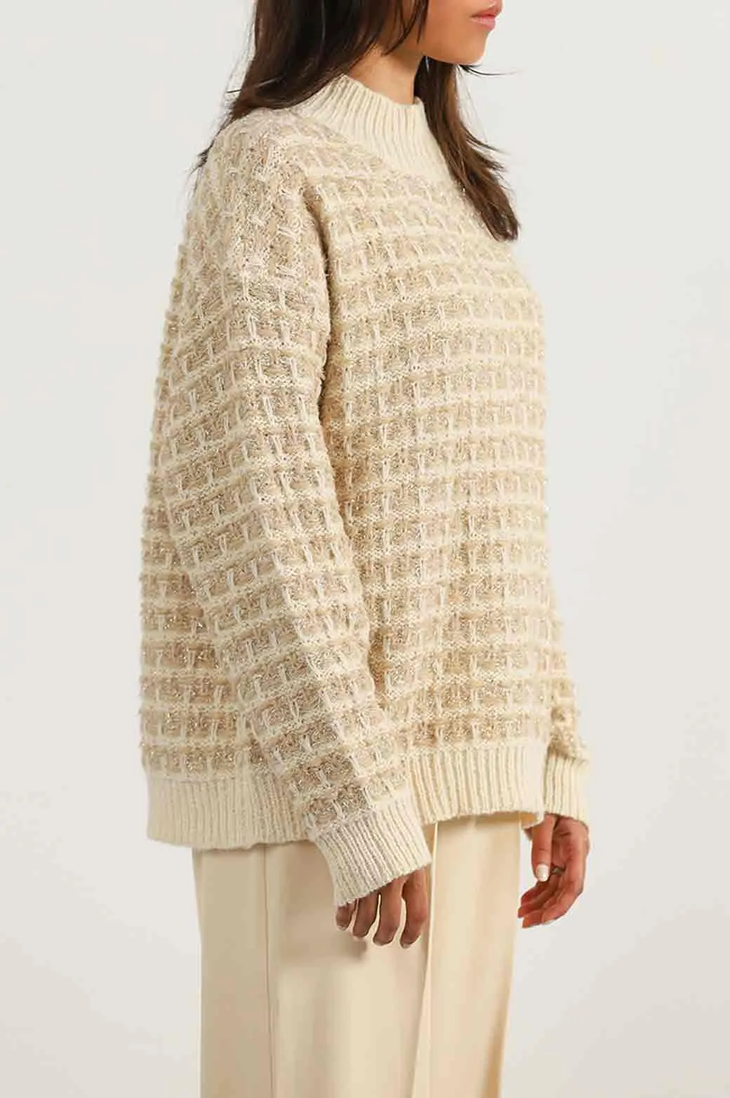 FESTIVE TINSEL JUMPER