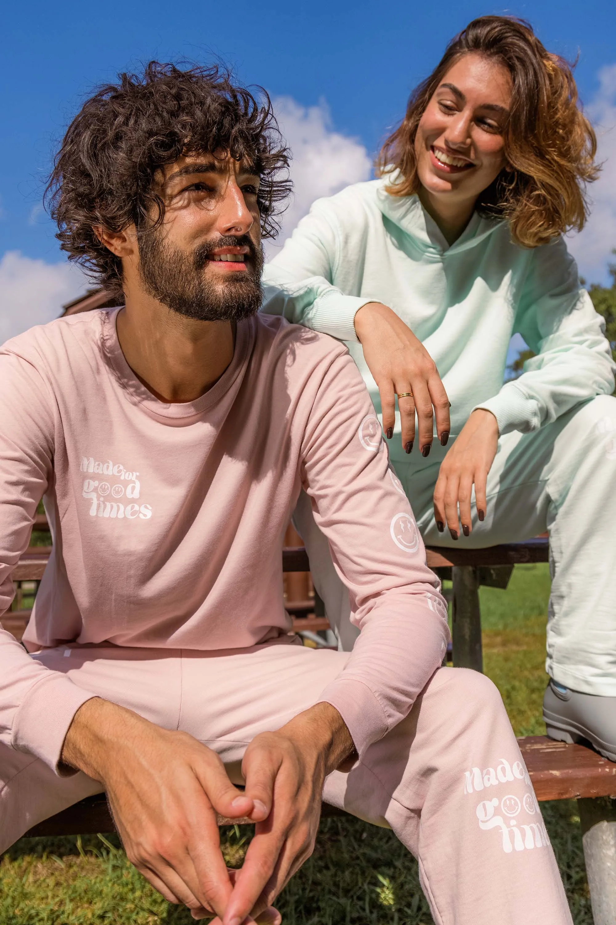 Good Times Rose Long Sleeve Tee