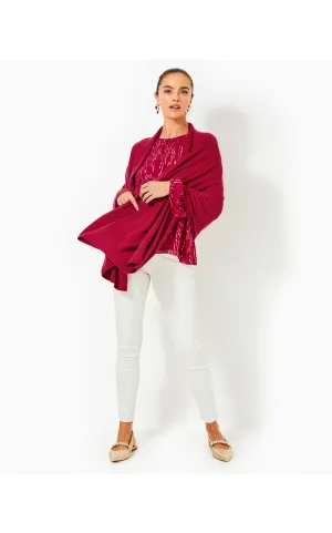 Lanelle Wrap Malbec Red