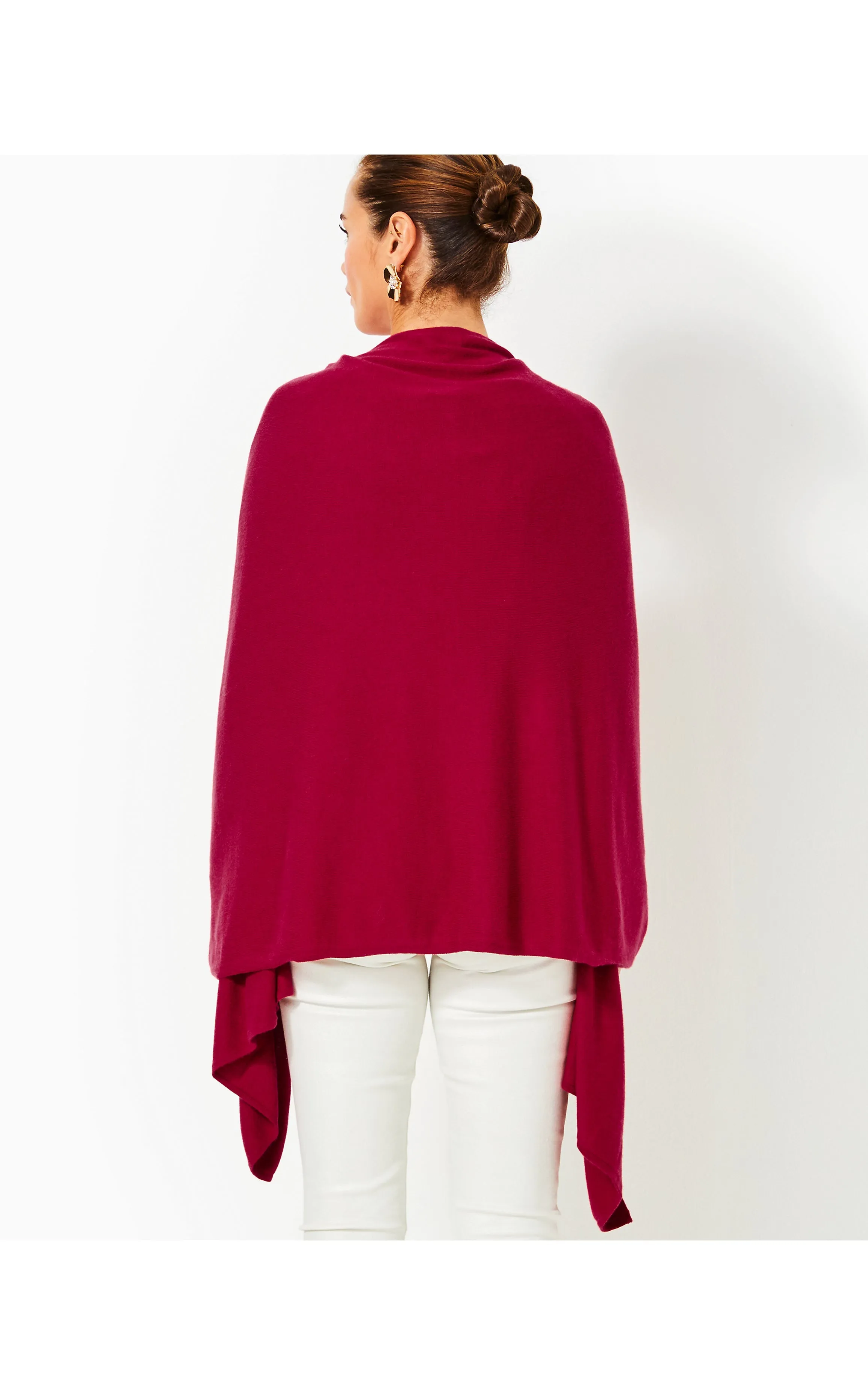 Lanelle Wrap Malbec Red