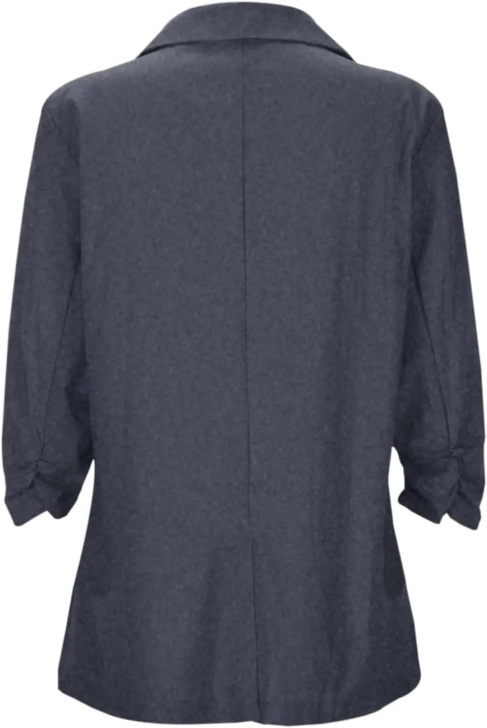 Linen Blazer for Women 3/4 Sleeve Cargdigan 2024 Fall Fashion Outfits Business Coats Work Office Suit Jackets with Pockets