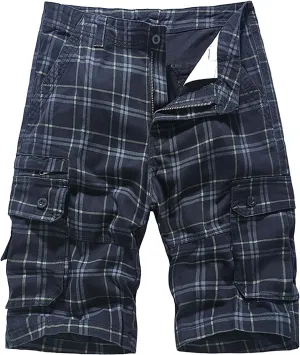 Men Shorts with Multi-Pocket Overalls and Men's Pants Summer Leisure Fashion Men's Pants Mens Cargo Chaps Shorts for