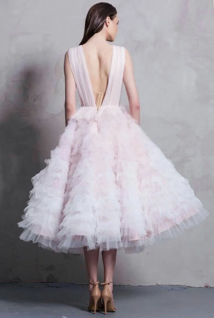 Midi Ballerina Styled Dress