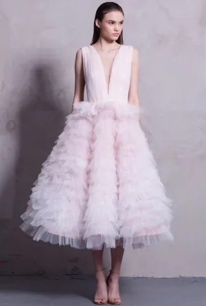 Midi Ballerina Styled Dress