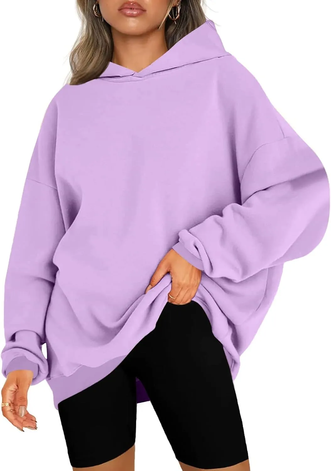 Oversized Hoodies for Women Casual Long Sleeve Loose Sweatshirts Fleece Sweater Pullover Fall Clothes with Pockets
