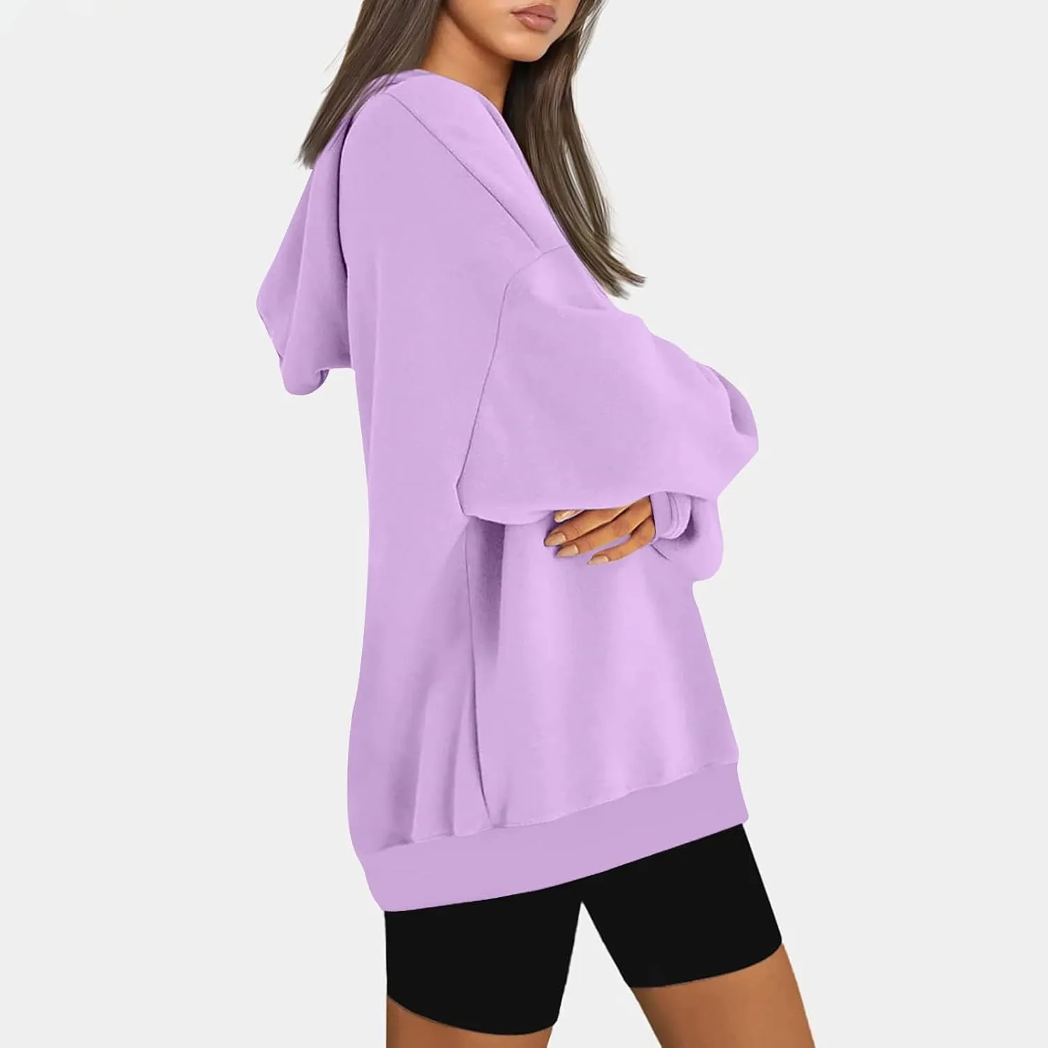 Oversized Hoodies for Women Casual Long Sleeve Loose Sweatshirts Fleece Sweater Pullover Fall Clothes with Pockets