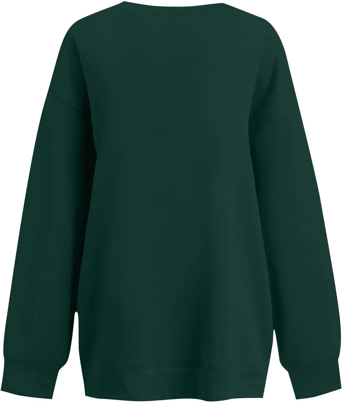 Oversized Sweatshirts for Women Loose Crew Neck Long Sleeve Anxiety Hoodies Casual Drop Shoulder Pullover Sweater