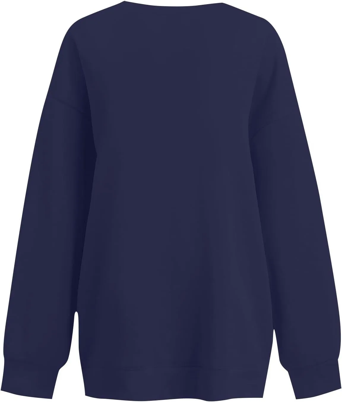 Oversized Sweatshirts for Women Loose Crew Neck Long Sleeve Anxiety Hoodies Casual Drop Shoulder Pullover Sweater