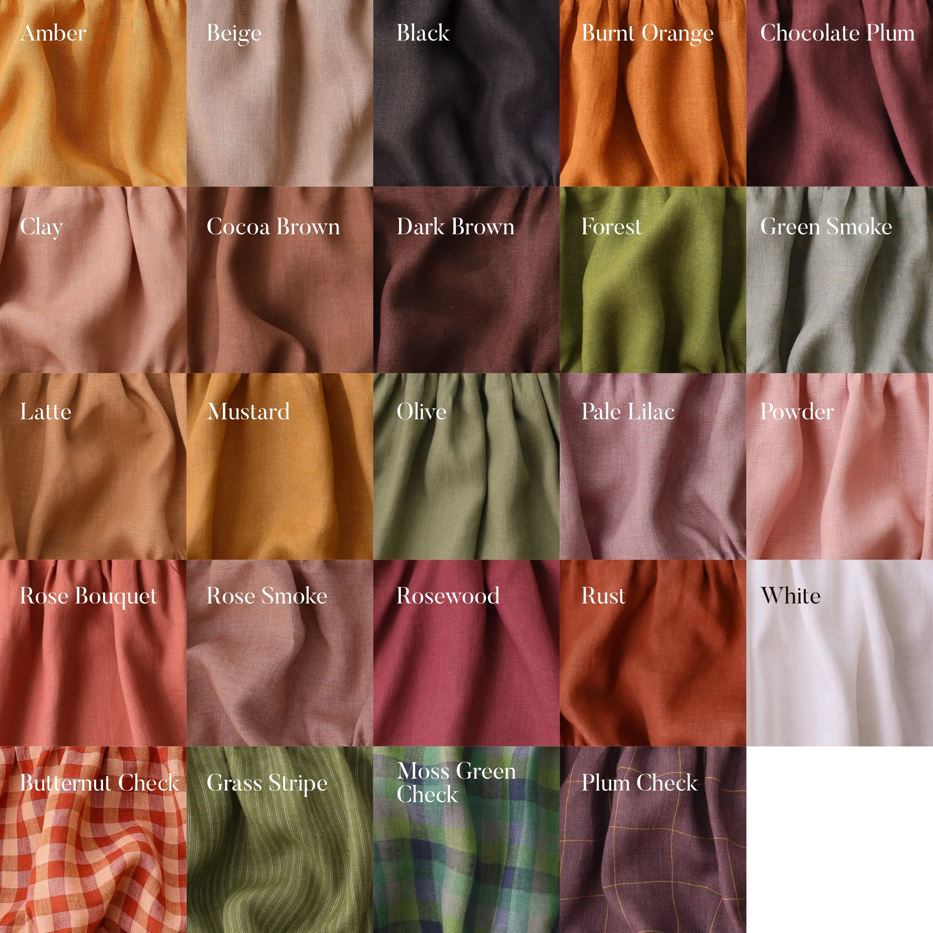 Plum Check Linen Pintuck Straps Pinafore