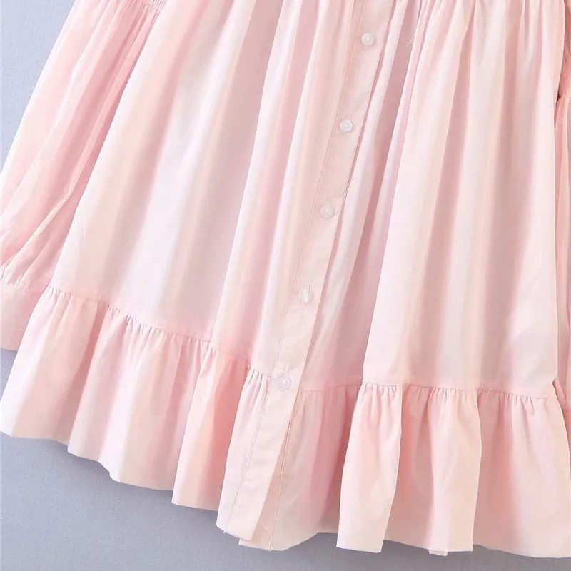RUFFLED BLOUSE