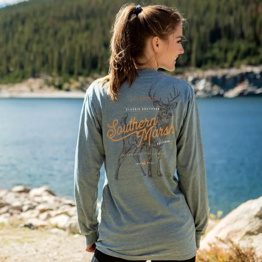 SEAWASH Tee - Deer - Long Sleeve