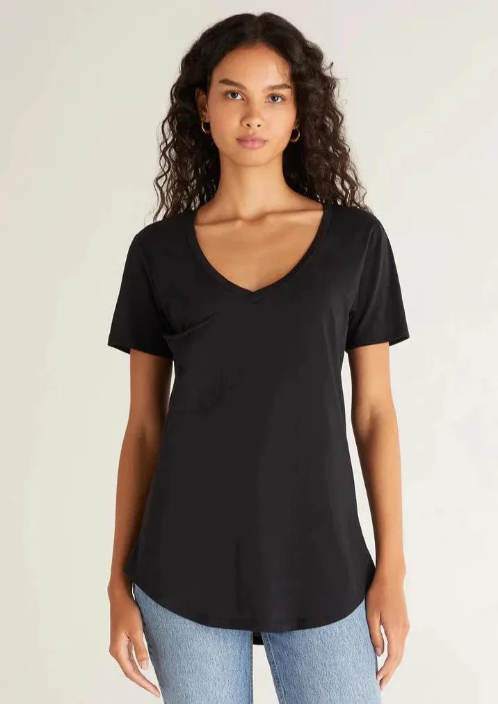 The Pocket Tee | Jet Black