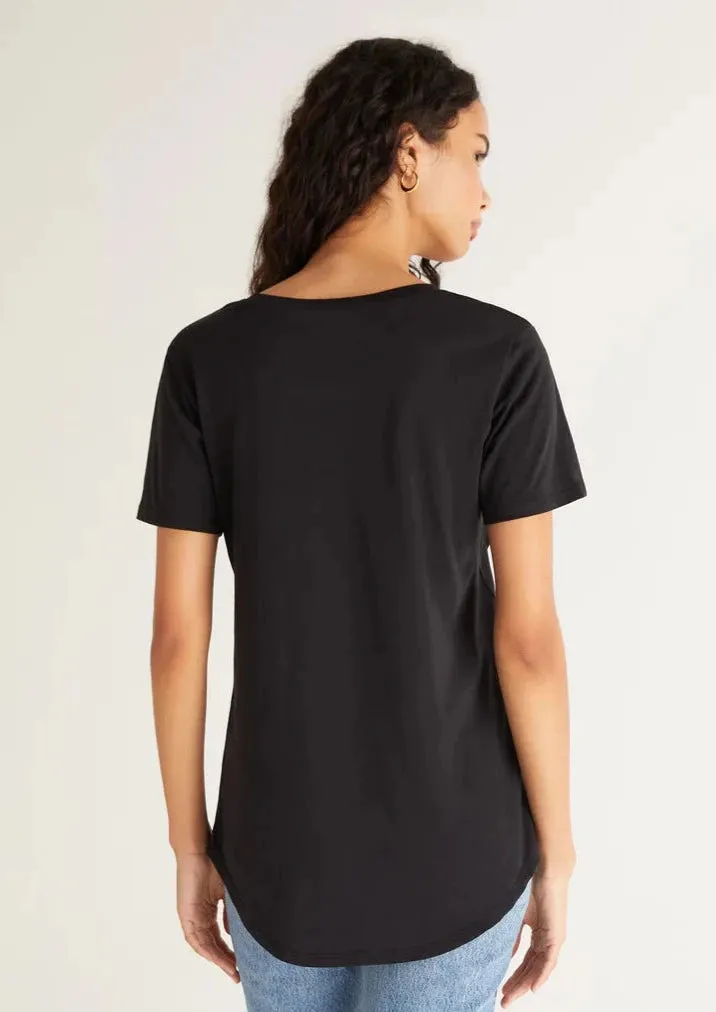 The Pocket Tee | Jet Black