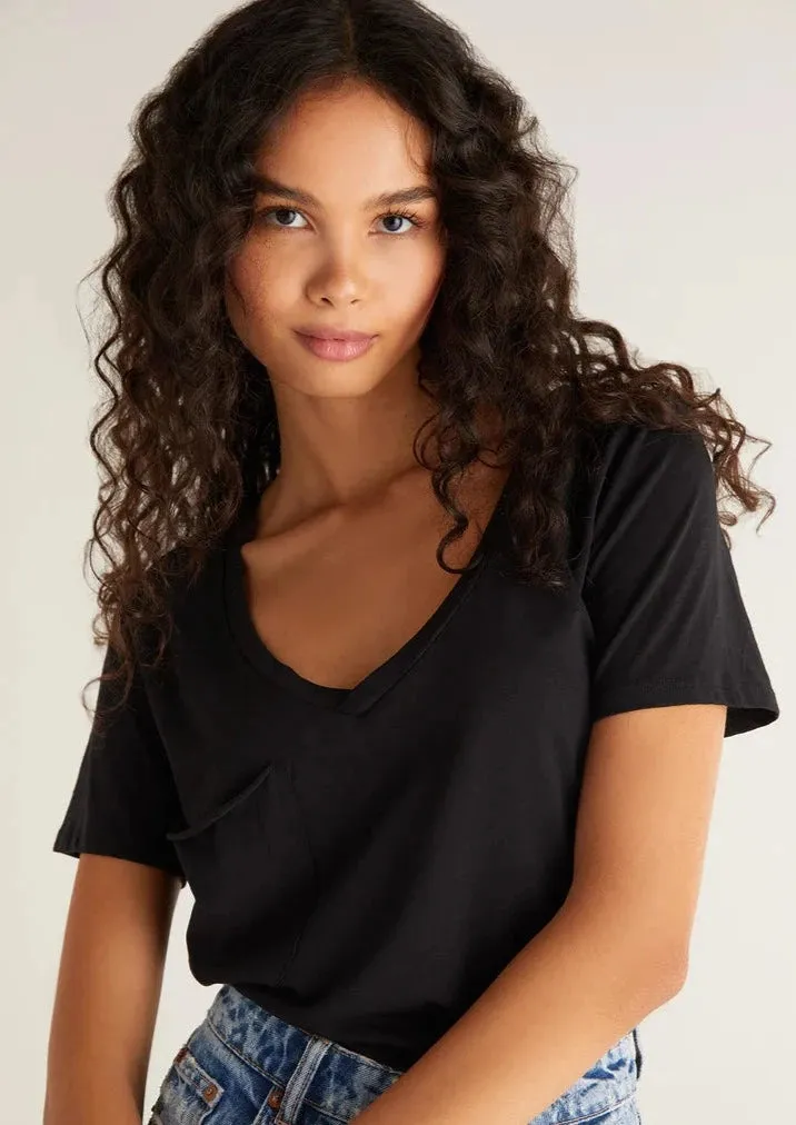 The Pocket Tee | Jet Black