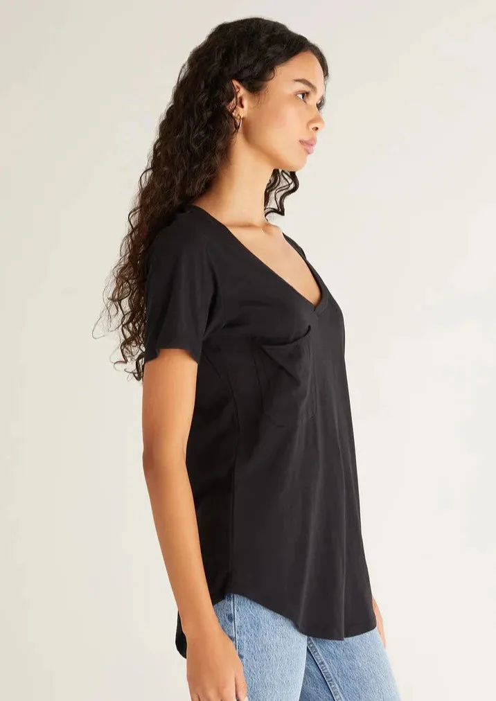 The Pocket Tee | Jet Black
