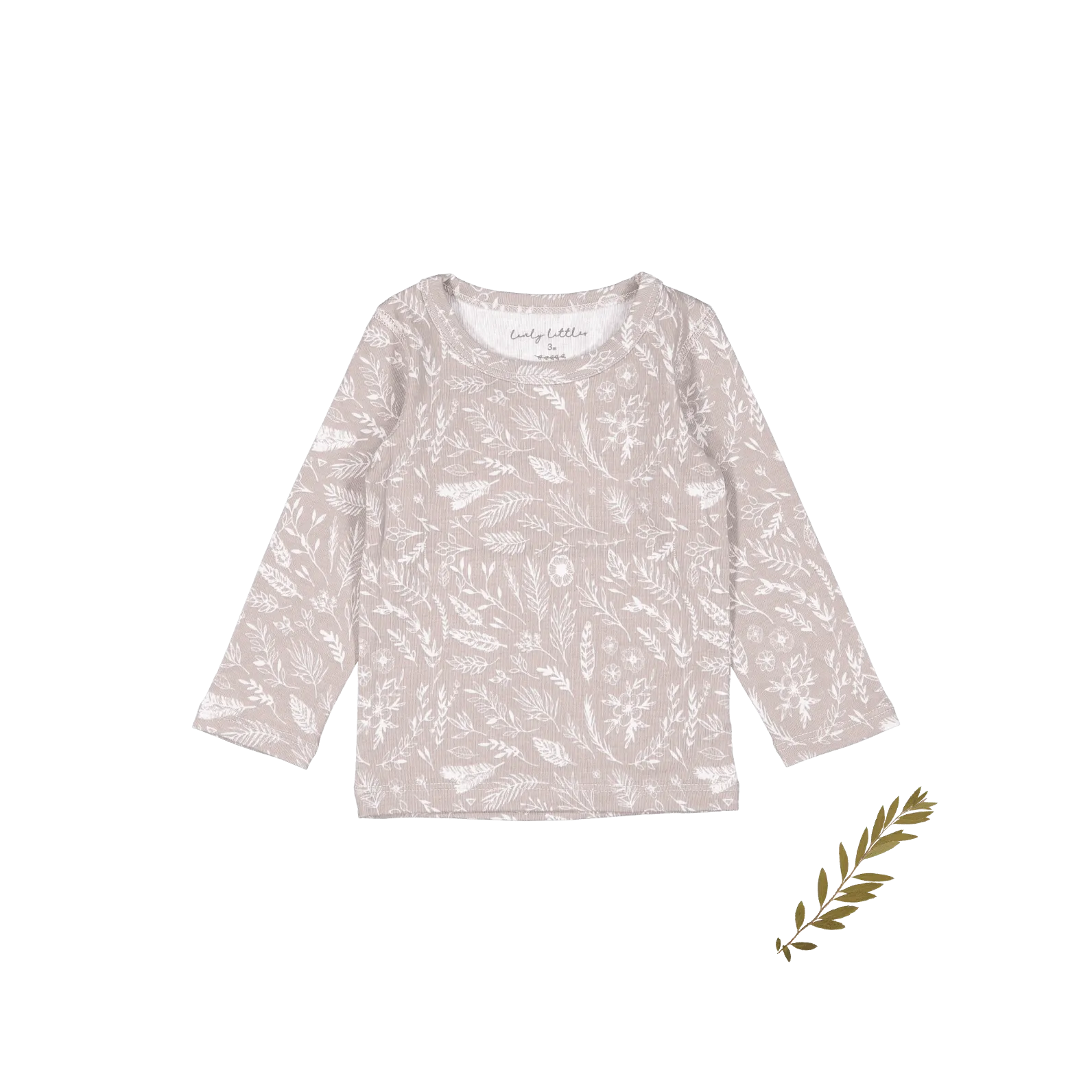 The Printed Long Sleeve Tee - Signature