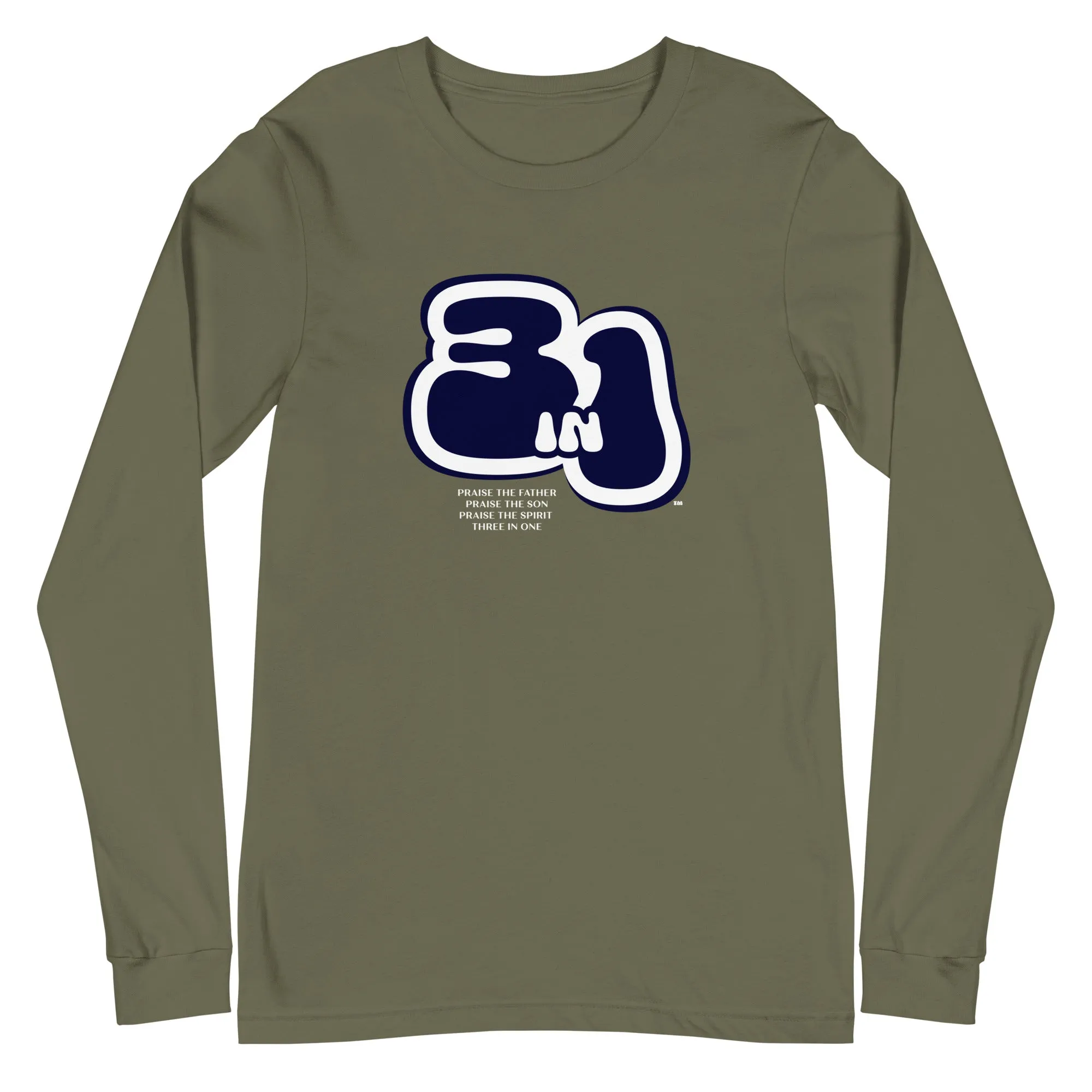 Three in One Unisex Long-Sleeve Tee