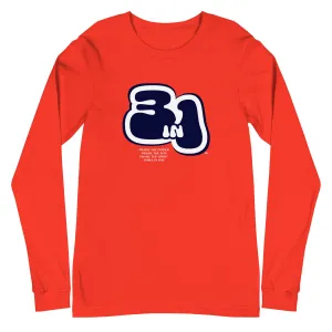 Three in One Unisex Long-Sleeve Tee