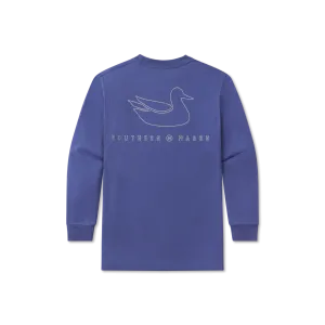 Youth Original Outline Tee - Long Sleeve